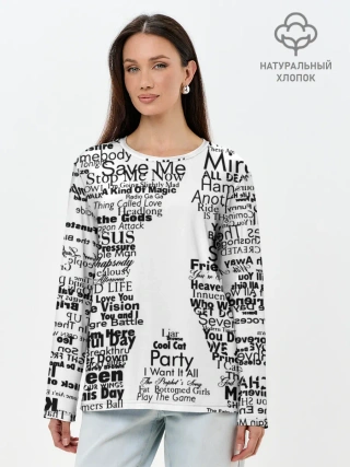 Лонгслив женский. Хлопок / Queen