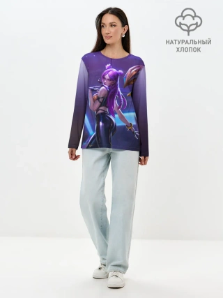 Лонгслив женский. Хлопок / KaiSa. KDA