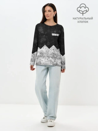 Лонгслив женский. Хлопок / BONES: SESH Team