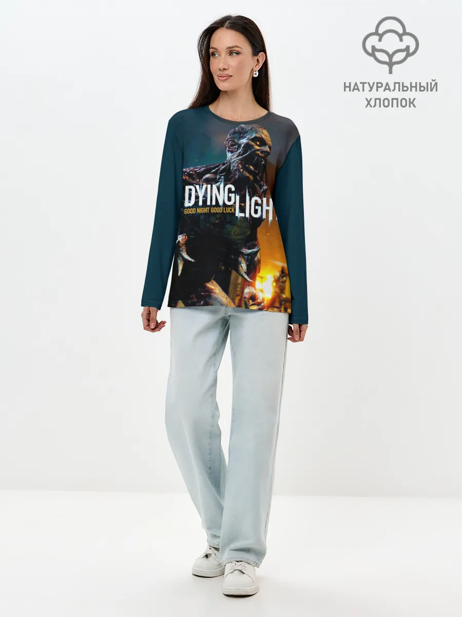 Лонгслив женский. Хлопок / Dying Light #3