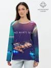 Лонгслив женский. Хлопок / NO MANS SKY