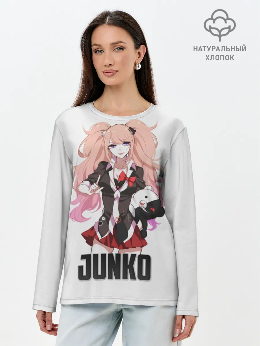 Лонгслив женский. Хлопок / Джунко