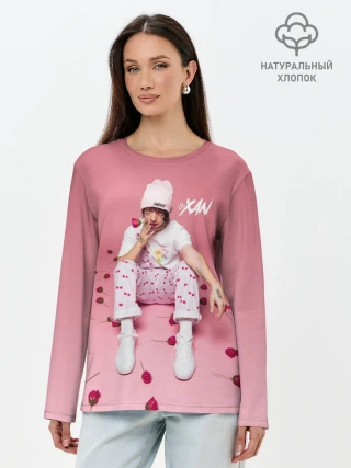 Лонгслив женский. Хлопок / Lil Xan _