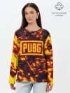 Лонгслив женский. Хлопок / PUBG