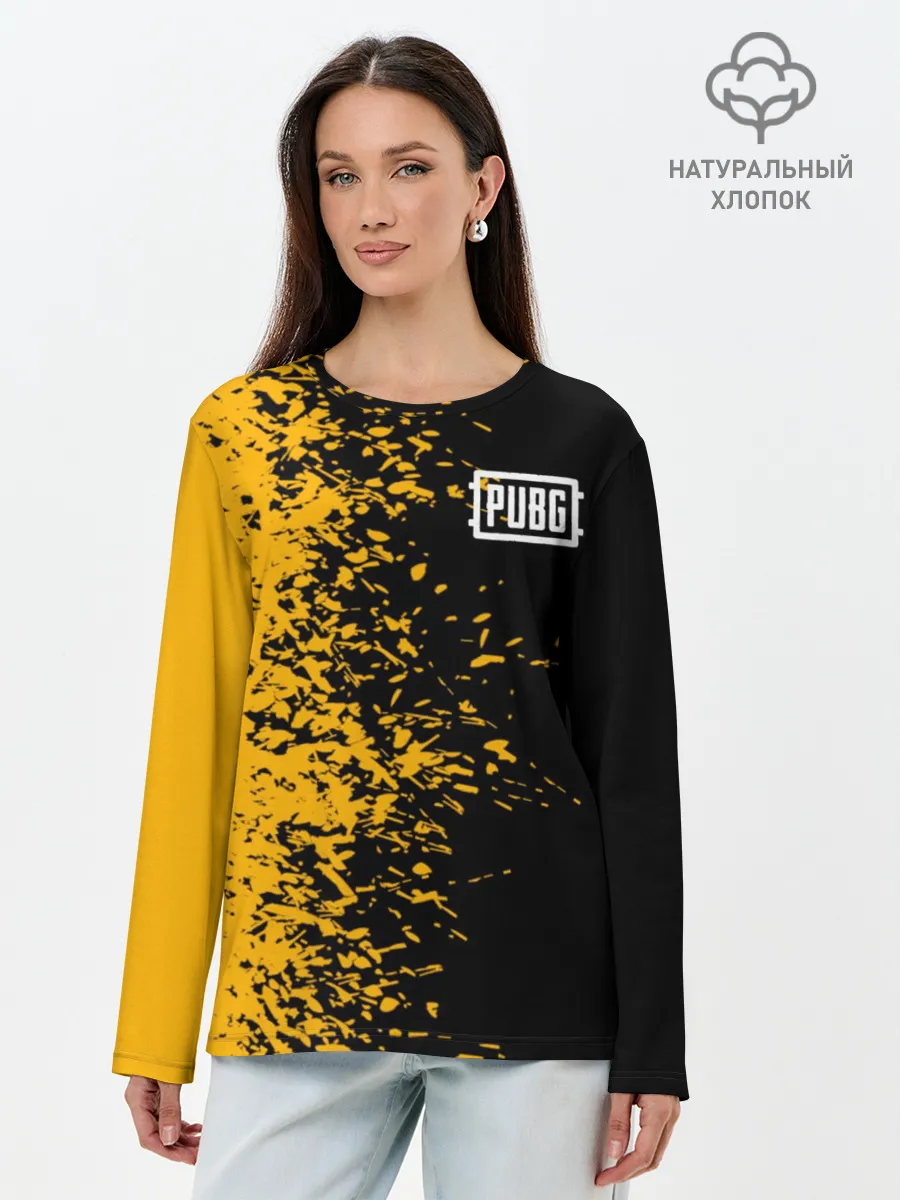 Лонгслив женский. Хлопок / PUBG #9