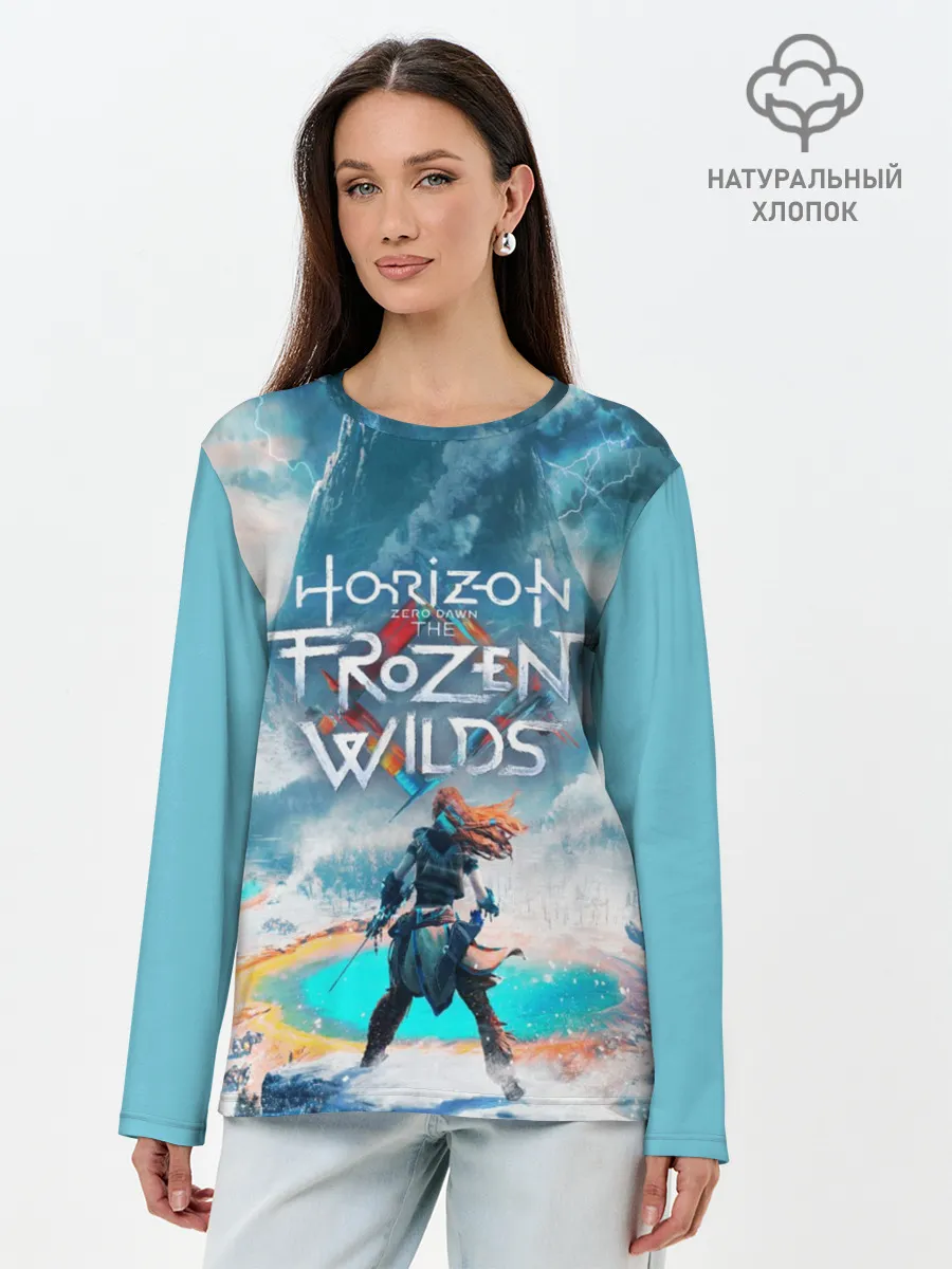 Лонгслив женский. Хлопок / HORIZON ZERO DAWN