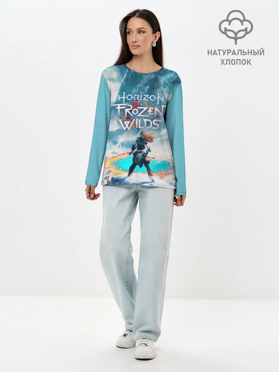 Лонгслив женский. Хлопок / HORIZON ZERO DAWN
