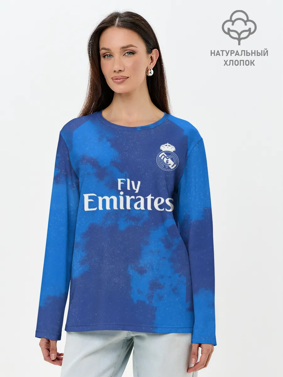 Лонгслив женский. Хлопок / Ramos EA sports