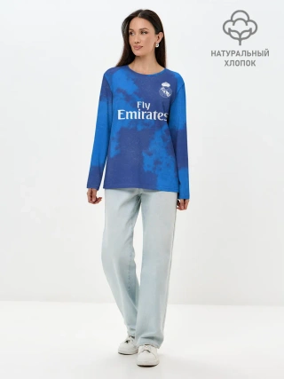 Лонгслив женский. Хлопок / Ramos EA sports