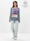Лонгслив женский. Хлопок / Френдзона Валера