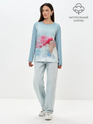 Лонгслив женский. Хлопок / BTS. Jungkook