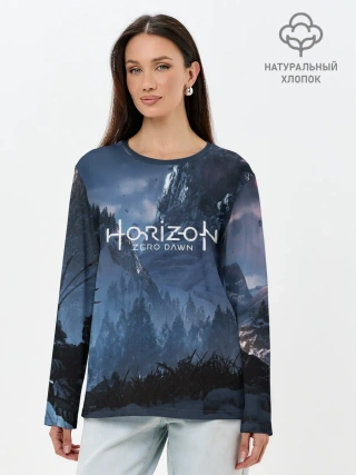Лонгслив женский. Хлопок / HORIZON ZERO DAWN