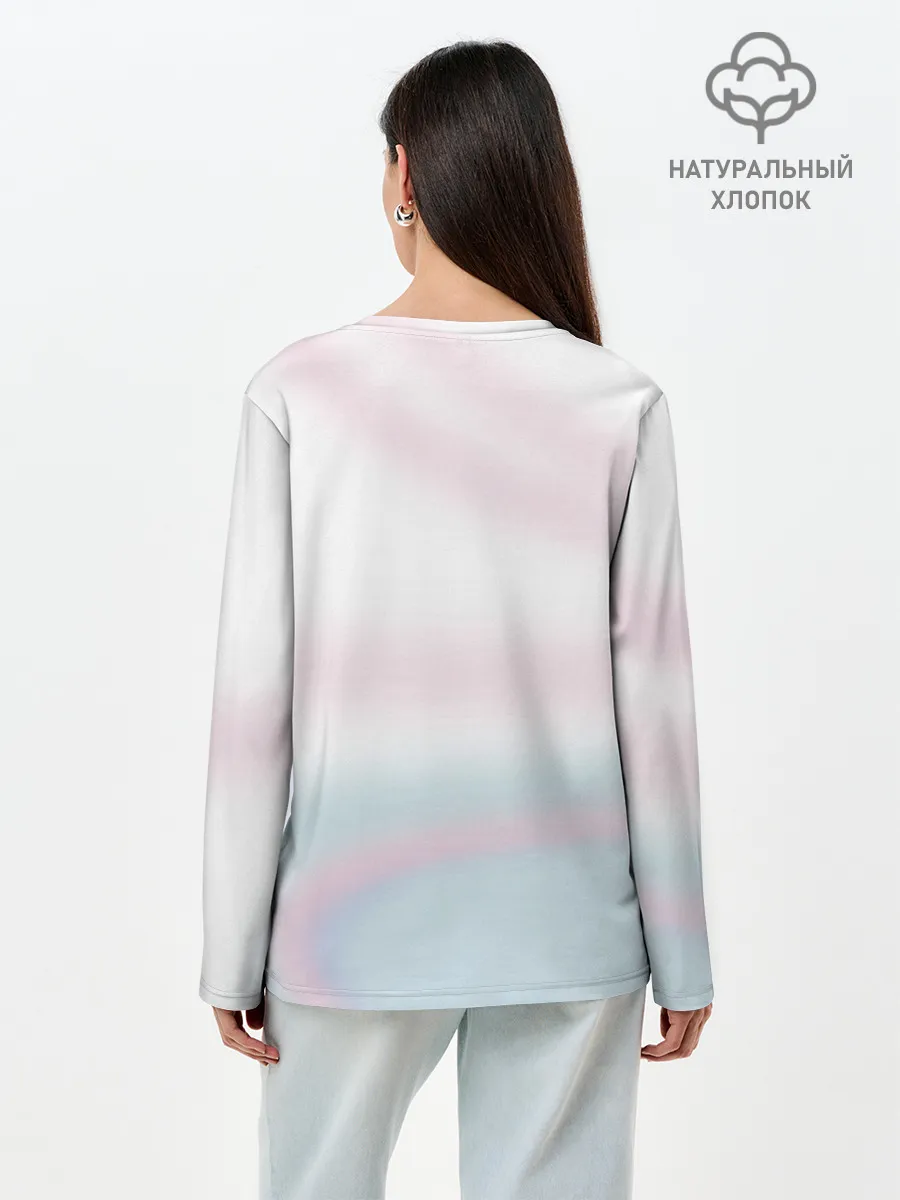 Лонгслив женский. Хлопок / Juventus EA Sports