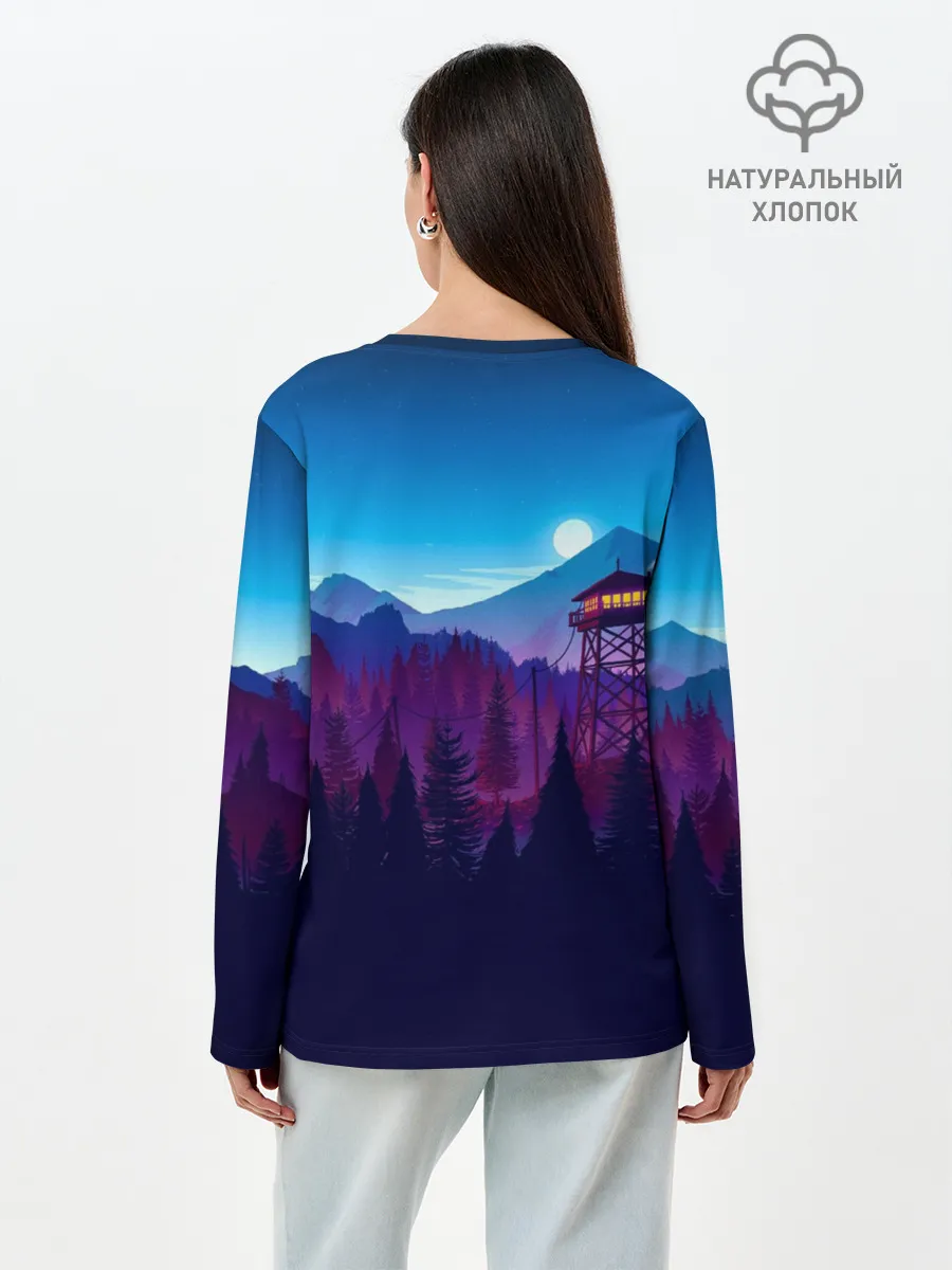 Лонгслив женский. Хлопок / Fortnite Save the World