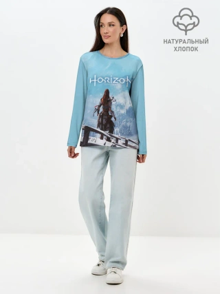 Лонгслив женский. Хлопок / HORIZON ZERO DAWN