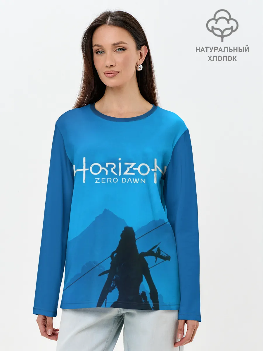 Лонгслив женский. Хлопок / HORIZON ZERO DAWN