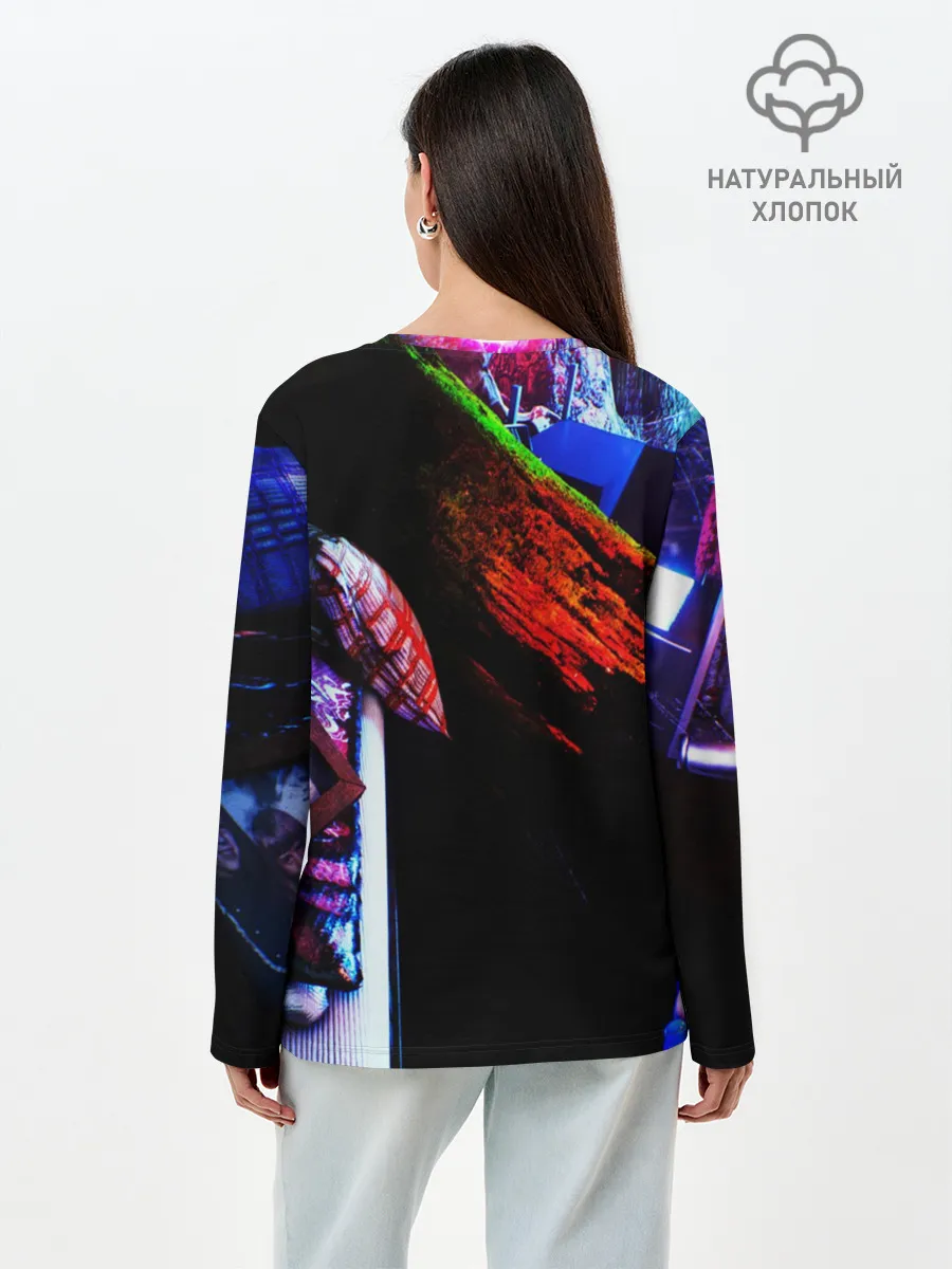 Лонгслив женский. Хлопок / Очень странные дела