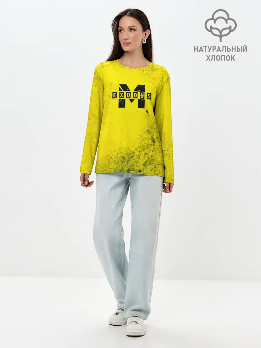 Лонгслив женский. Хлопок / Metro Exodus