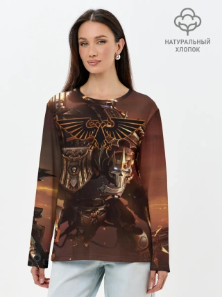 Лонгслив женский. Хлопок / Warhammer