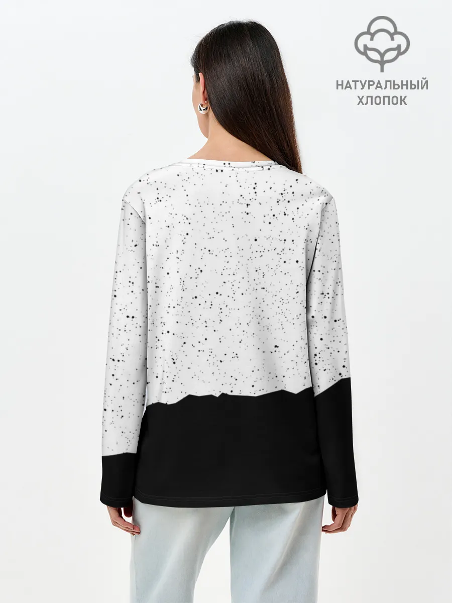 Лонгслив женский. Хлопок / BTS STARS | БТС ЗВЁЗДЫ