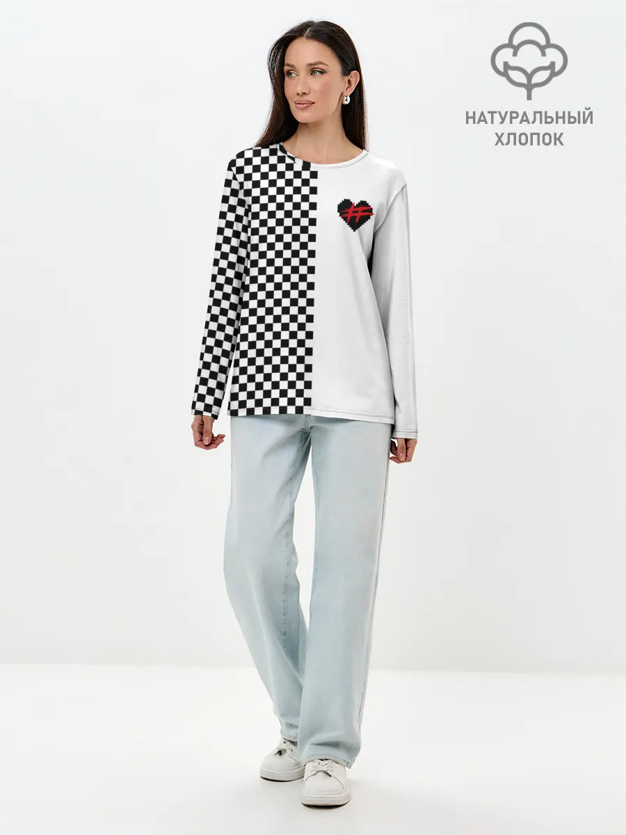 Лонгслив женский. Хлопок / ФРЕНДЗОНА