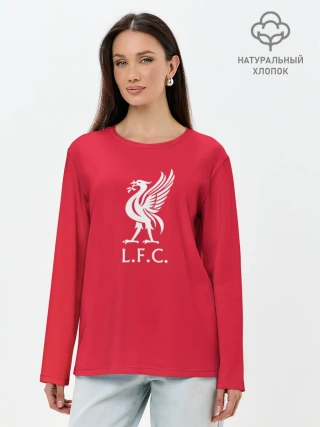 Лонгслив женский. Хлопок / FC Liverpool