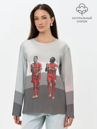 Лонгслив женский. Хлопок / Liverpool