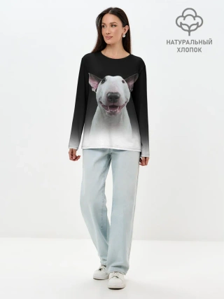 Лонгслив женский. Хлопок / Oh snap!