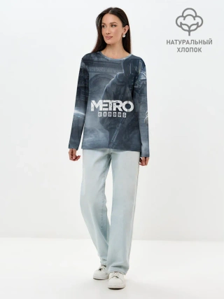 Лонгслив женский. Хлопок / Metro Exodus