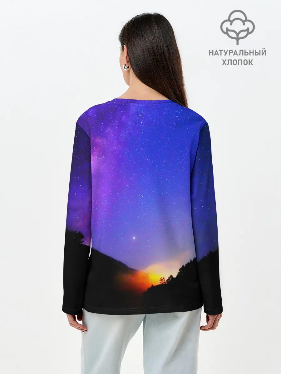 Лонгслив женский. Хлопок / Очень странные дела