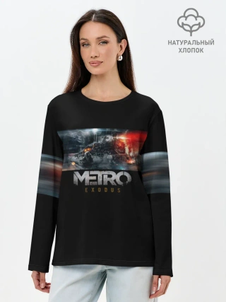 Лонгслив женский. Хлопок / Metro Exodus