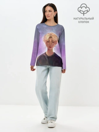 Лонгслив женский. Хлопок / BTS. Jimin