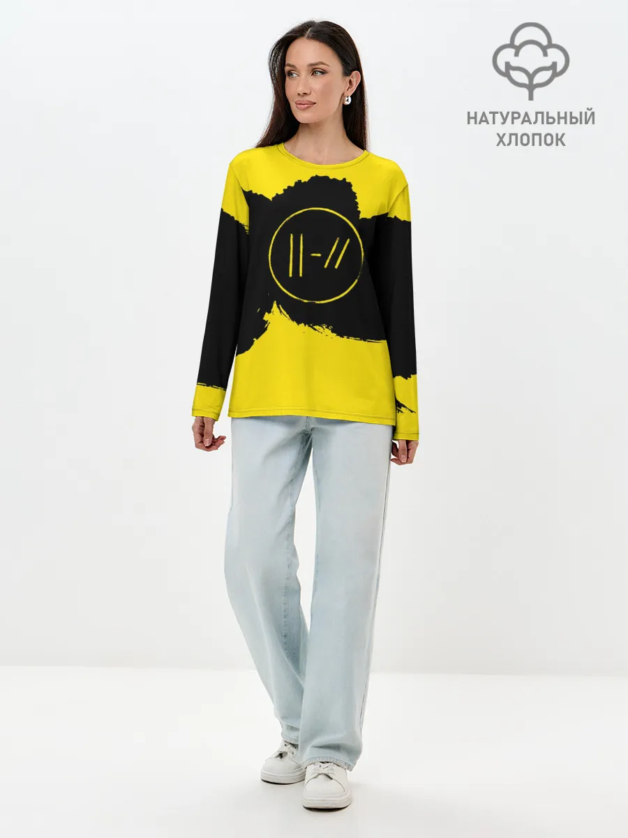 Лонгслив женский. Хлопок / TWENTY ONE PILOTS