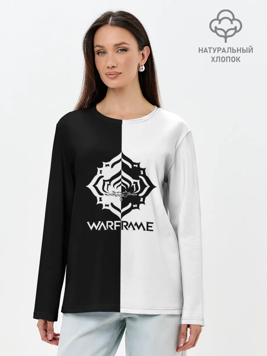 Лонгслив женский. Хлопок / Warframe