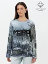 Лонгслив женский. Хлопок / METRO EXODUS