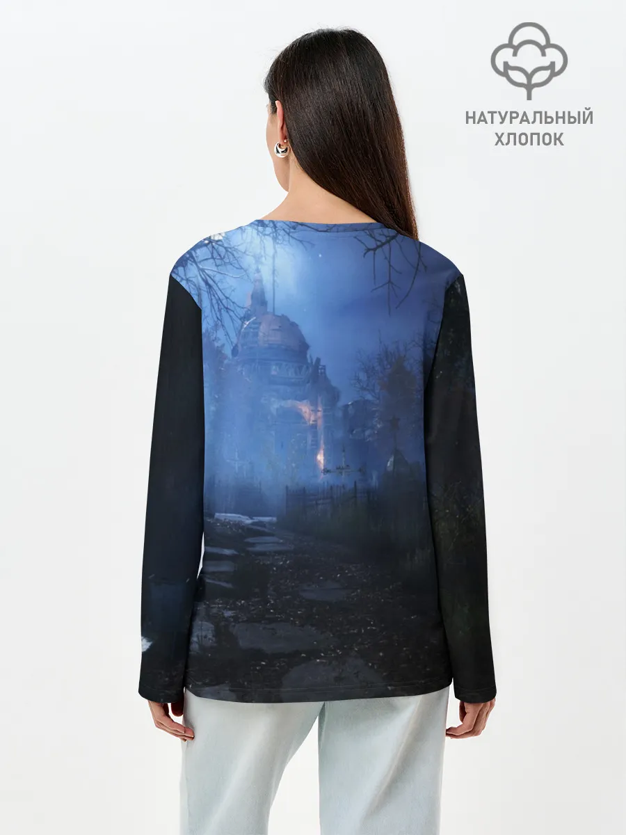 Лонгслив женский. Хлопок / METRO EXODUS