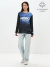 Лонгслив женский. Хлопок / METRO EXODUS
