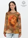 Лонгслив женский. Хлопок / Lil Peep rose