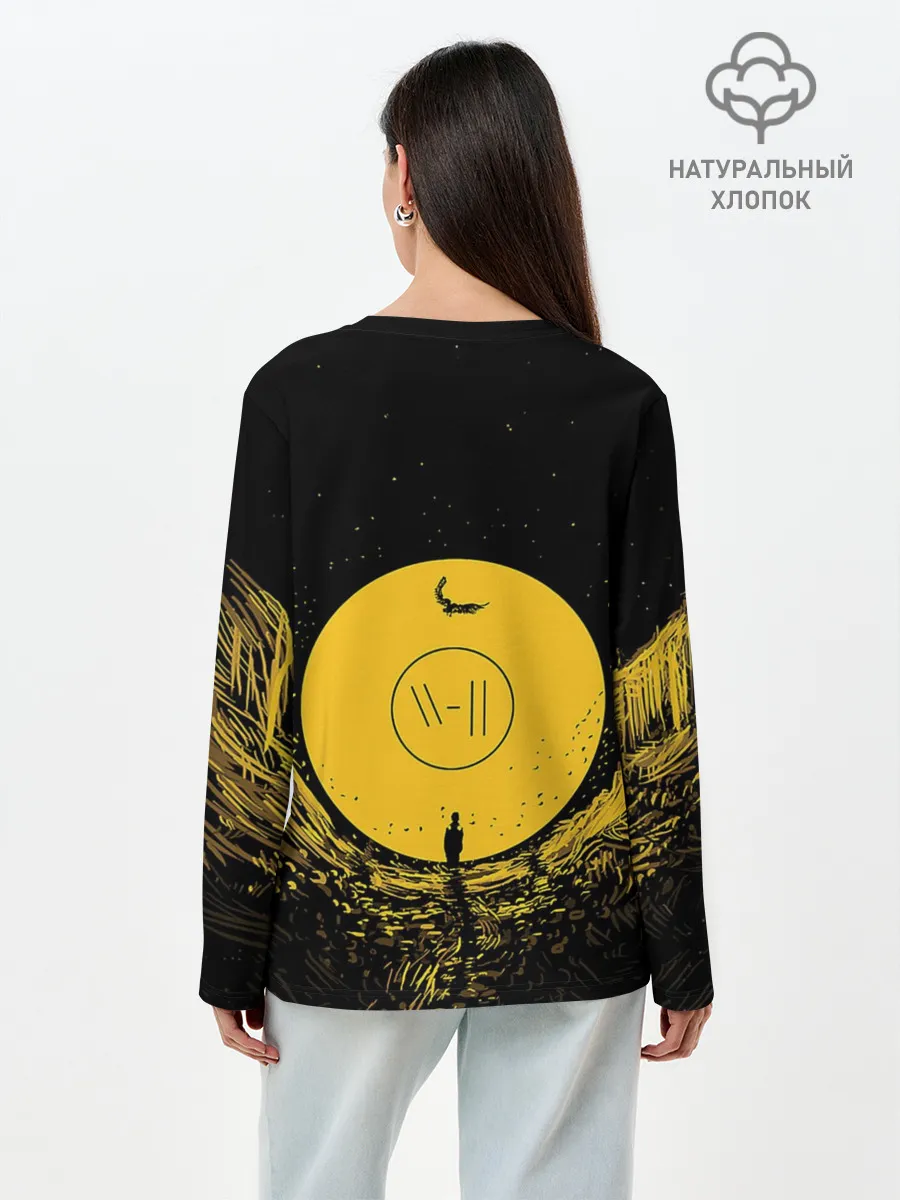 Лонгслив женский. Хлопок / Twenty One Pilots