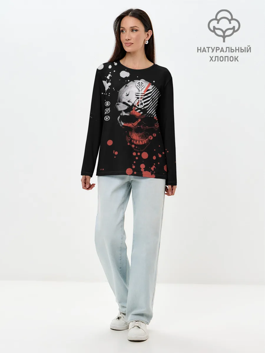 Лонгслив женский. Хлопок / Twenty One Pilots