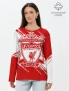 Лонгслив женский. Хлопок / Ливерпуль