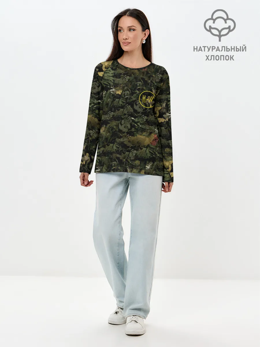 Лонгслив женский. Хлопок / Twenty One Pilots