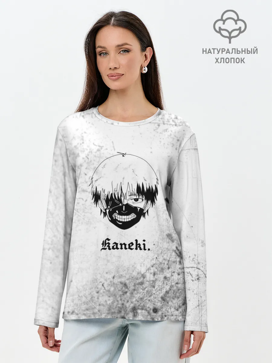 Лонгслив женский. Хлопок / Токийский гуль