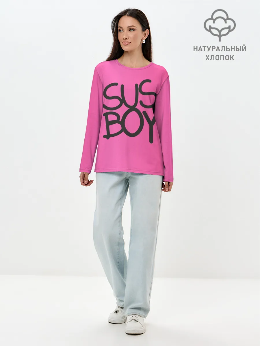 Лонгслив женский. Хлопок / Susboy