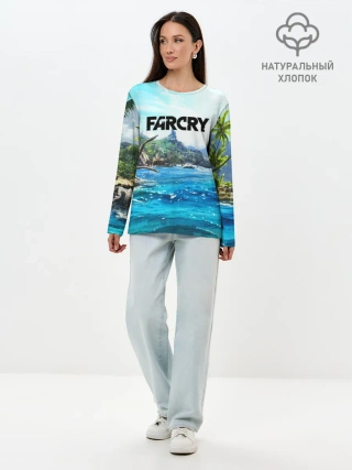 Лонгслив женский. Хлопок / FARCRY