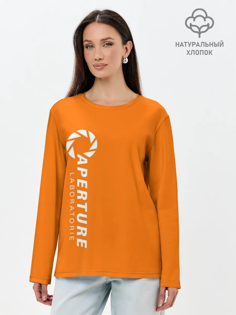 Лонгслив женский. Хлопок / APERTURE LABORATORIE