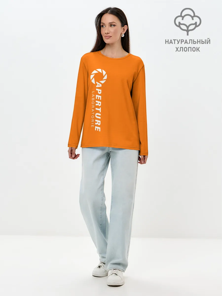 Лонгслив женский. Хлопок / APERTURE LABORATORIE