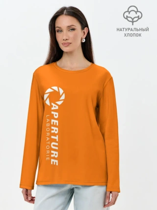 Лонгслив женский. Хлопок / APERTURE LABORATORIE