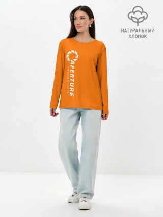 Лонгслив женский. Хлопок / APERTURE LABORATORIE