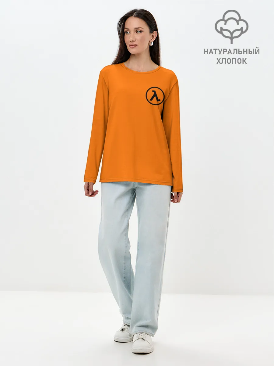 Лонгслив женский. Хлопок / HALF-LIFE